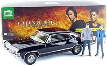 Greenlight Supernatural 1967 Chevy Impala Sport, Black - 19021 1