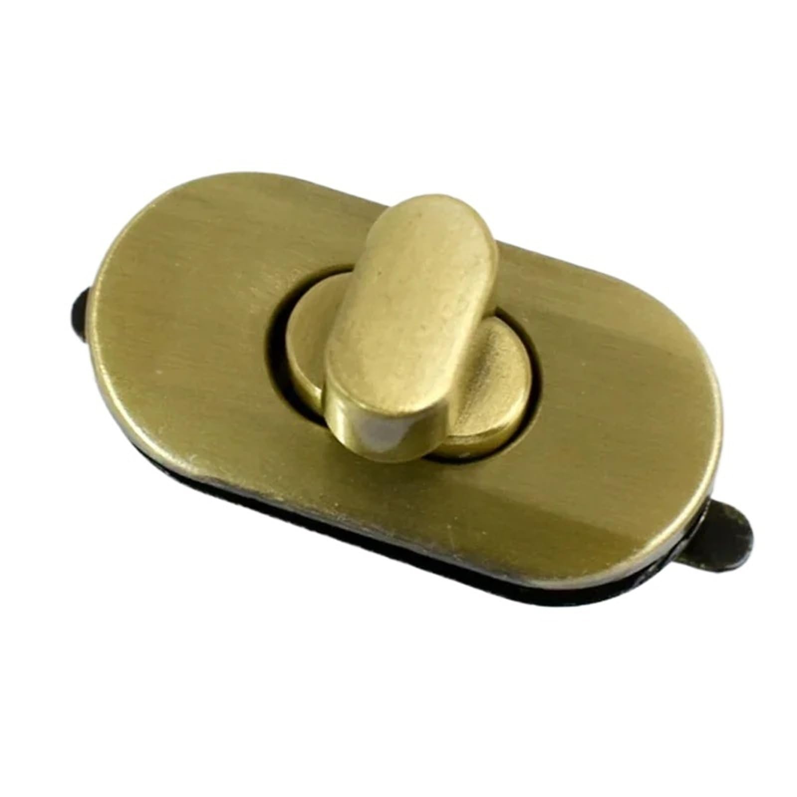 Fermoirs de sac en métal laiton 35x18mm pour maroquinerie
