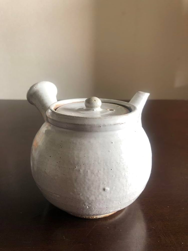 ティーポット　作家もの Amazon | 白釉 急須 民藝 ティーポット 作家もの | ノーブランド