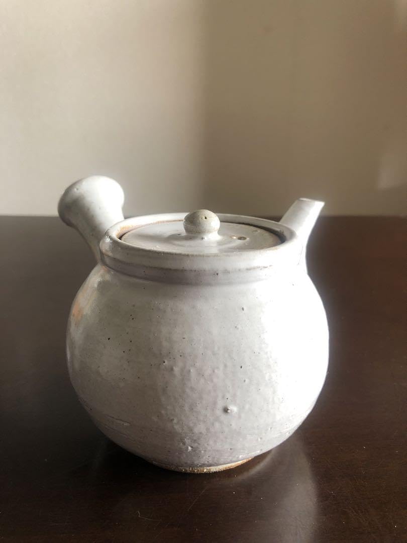 Amazon | 白釉 急須 民藝 ティーポット 作家もの | ノーブランド品