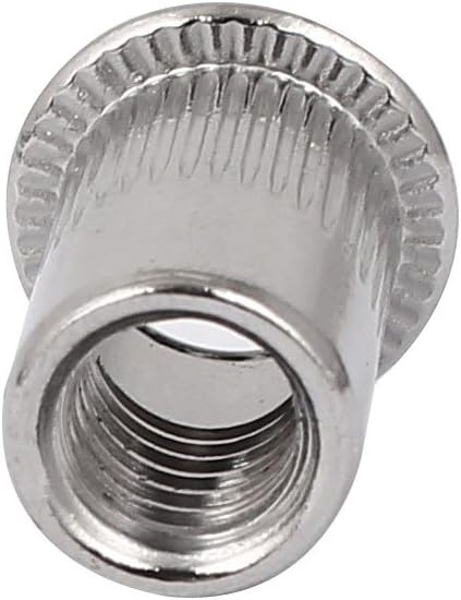Aexit M8 T Apastillada Inserto de Tuerca 30pcs Plateada miniatura 2