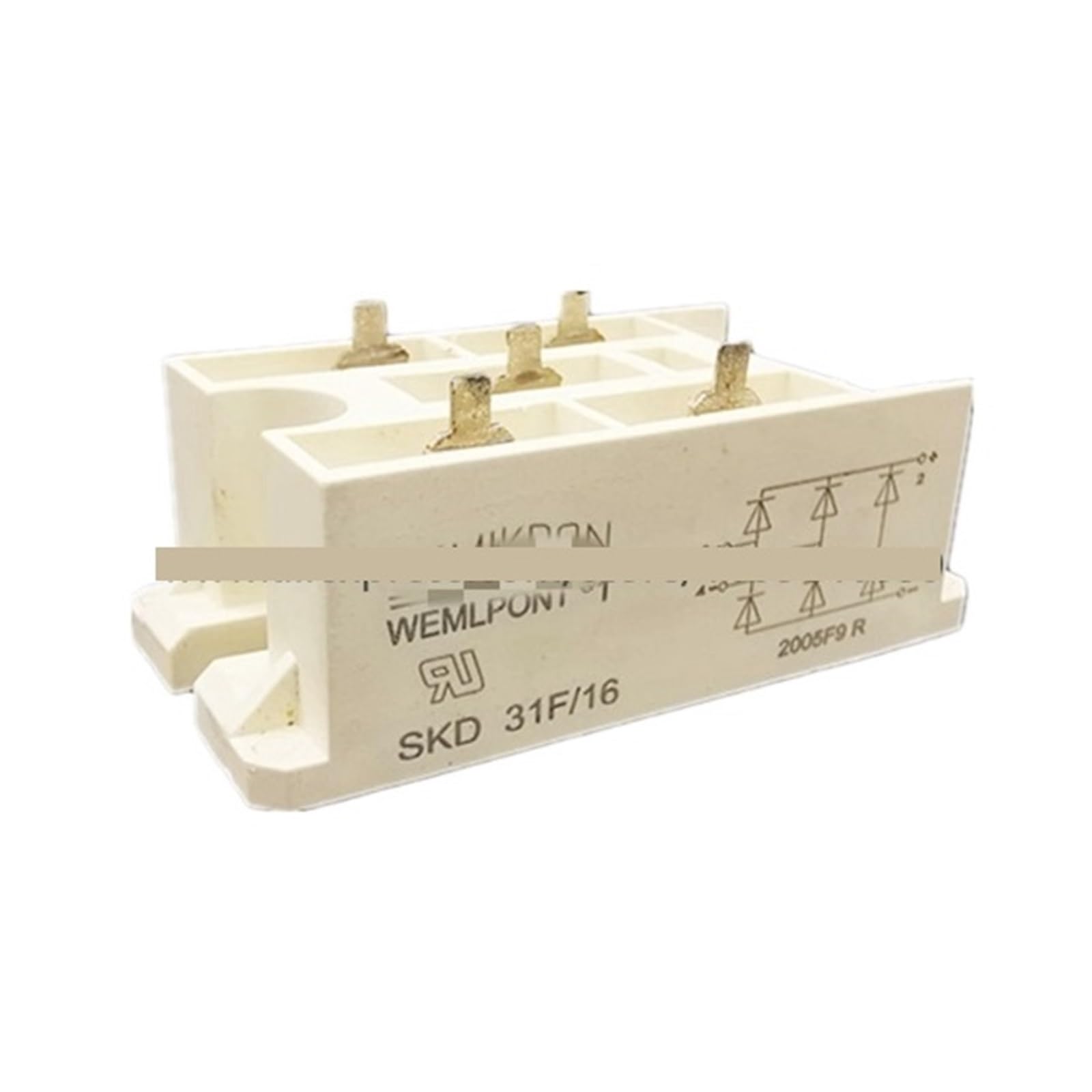 Module SKD31F22 redresseur triphasé SKD31/16 et SKD31F16 pour alimentation