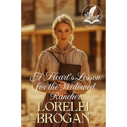 A Heart’s Lesson for the Widowed Rancher Audiolibro Por Lorelei Brogan arte de portada