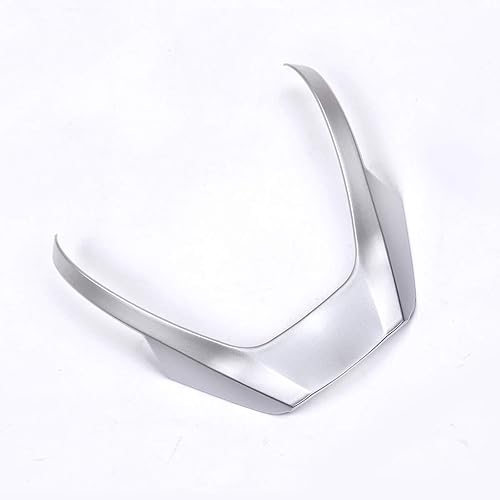 Cubierta de cromo ABS para volante de coche, decoraciĂłn para BMW X3 X4 X5 F15 F25 F26 2014-2017, accesorios de coche Cubierta de cromo ABS para volante de coche, decoraciĂłn para BMW X3 X4 X5 F15 F25 F26 2014-2017, accesorios de coche