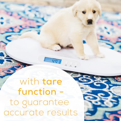 Beurer BY90 Baby Scale, Pet Scale, Digital, with Measuring Tape, tracking weight with App | For: Infant, Newborn, Toddler /Puppy, Cat - Animals | LCD Display, weighs Lbs/Kg/Oz Highly accurate by Beurer - Image 9