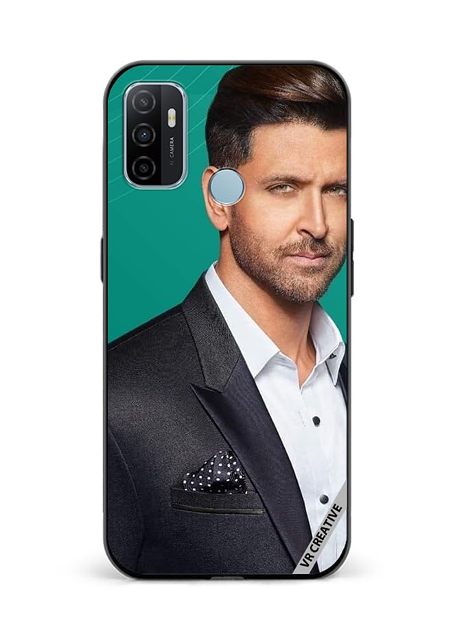 VR Creative Protective Case Cover For Oppo A53 Bollywood Actor Hritik Roshan Design Multicolour NR523365