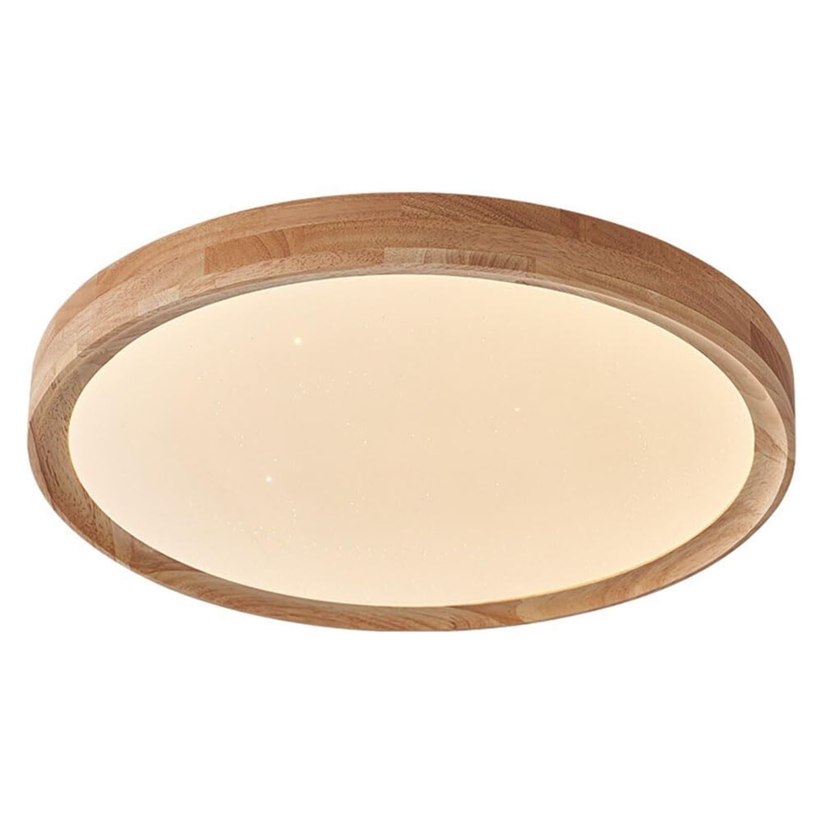 KHUKHU 3000K-6000K Dimming Ceiling Lamp Nordic Ultra-Thin LED Ceiling Lights Creative Warm Romantic Light Fixture Recessed Installation Flat Light for Closets, Kitchens, Stairwells, Bedrooms(50cm)