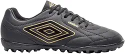 Chuteira Umbro Society Class Footballer Azul Marinho e Verde
