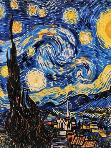 Diamond painting adulte ciel étoilé 5D broderie diamant kit complet 60x80cm