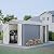 8x12 FT Outdoor Storage Shed with Lockable Double Doors & Adjustable Side Door, Aluminum Frame, Weatherproof with Frame Floor, Metal Tool Shed for Garden, Backyard, Patio, and Equipment Storage