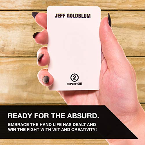 Superfight: The Core Deck: Expansion 2-100 New Cards, Standalone Or Expansion, Who Would Win In A Fight, Ages 8+, #TOP6