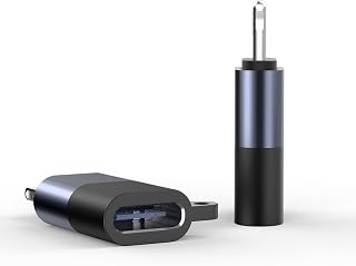 NEEWER USB C auf iOS OTG Adapter, 2er Set, USB Typ C (Buchse) auf iOS (Stecker), kompatibel mit iPhone 14 13 12 11 X iPad und NEEWER Typ C kabelloses Mikrofon, LM4