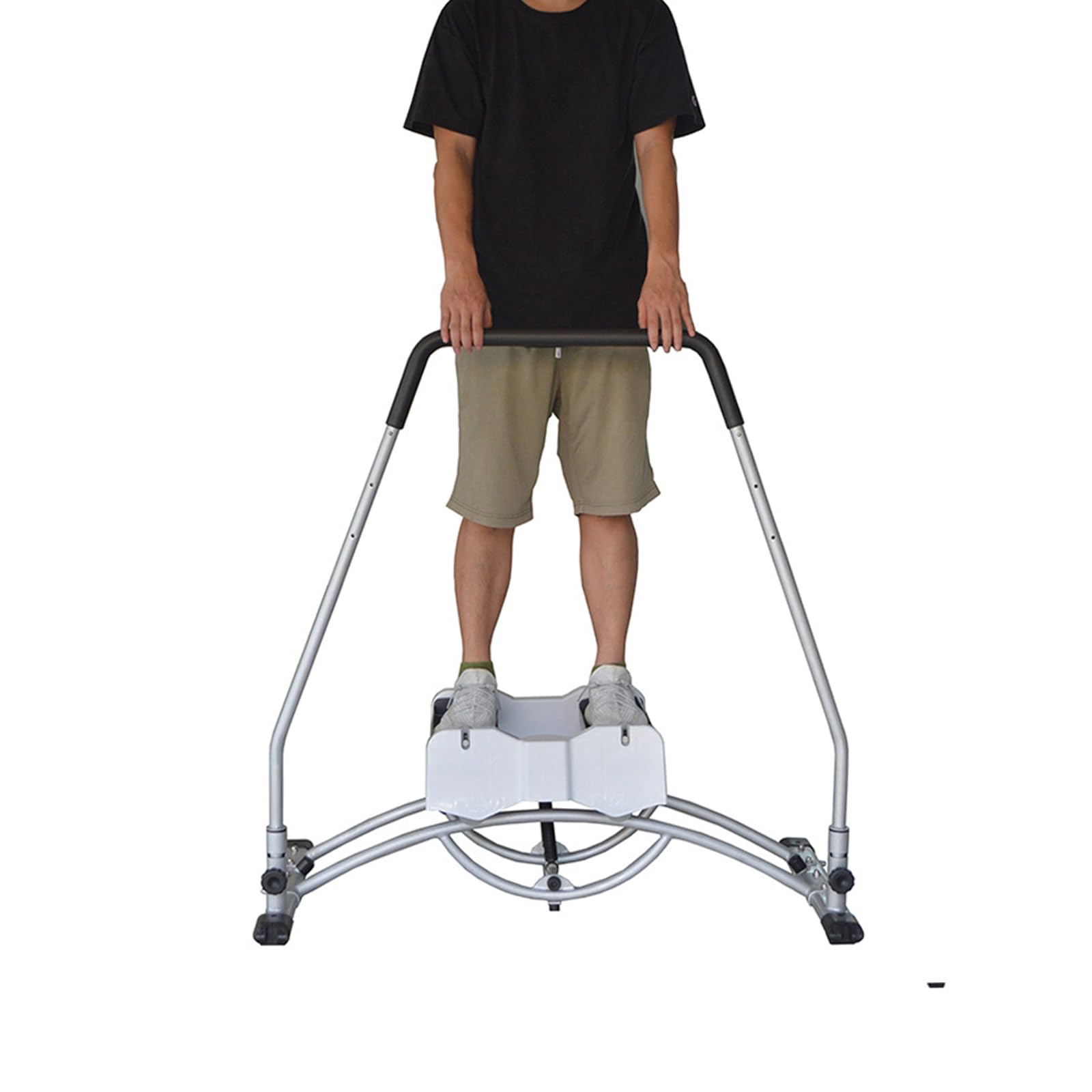 SKVLF Skisimulator, Indoor-Ski-Trainingsgerät, Indoor-Anfänger-Fitnessstudio, Taillenkrafttraining, Heimtrainingsgerät