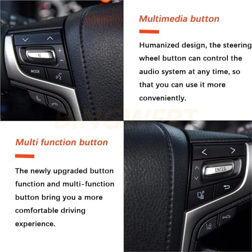 Boutons commande volant multifonctions Toyota Prado résout vos touches usées