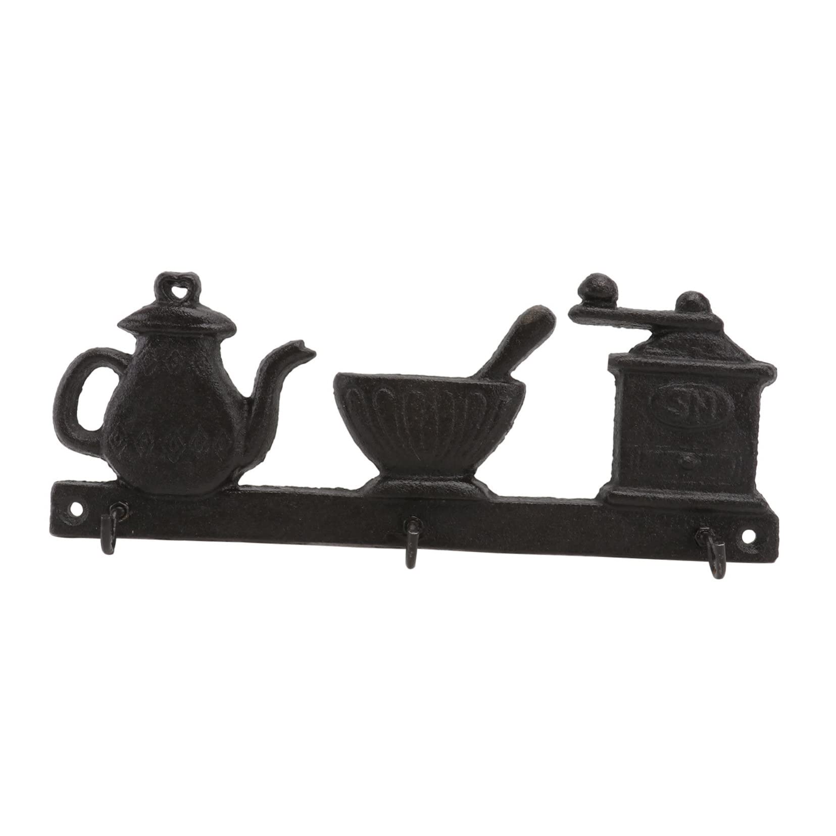 Cabilock Perchero Retro de Pared Gancho Estilo Tetera Creativo para Colgar para Entrada Dormitorio Baño Hogar