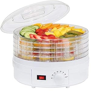 HARIKRUPEX Food Dryer Electric Machine,Vegetable, Dryer Beef, Snack, Jerky White Fruit Dehydrator (Random Colour)
