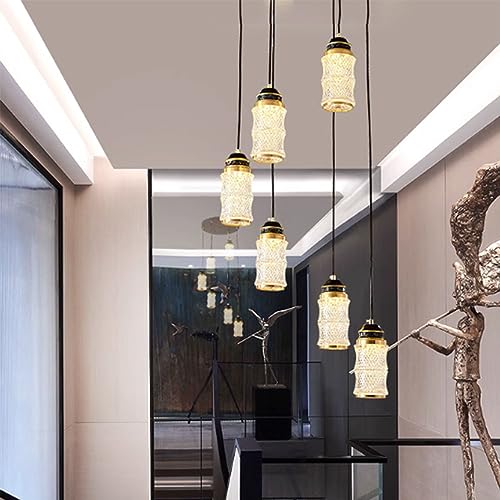 Lustre LED à intensité variable bicolore 6W contre la fatigue visuelle en cuisine - 5