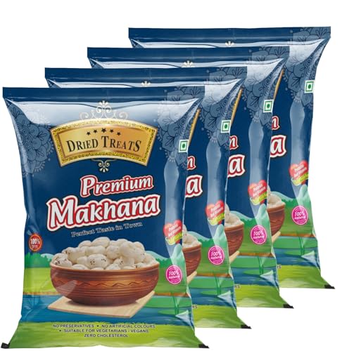 Image of Dried Treats Dried Fruits Nuts And Seeds (Makhana Buttercheese, 1000g (4x250g))