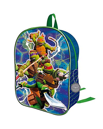 Made in Trade Bolsa 3D EVA 32  cms. Tortugas Ninja  Plata  Color Blanco   x  8