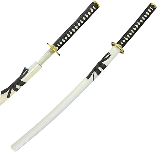 Miniatura 4 de Hell's Paradise - Espadas de anime para cosplay de 41 pulgadas, espada Katana Samurai hecha a mano, hoja de acero inoxidable real, para uso en