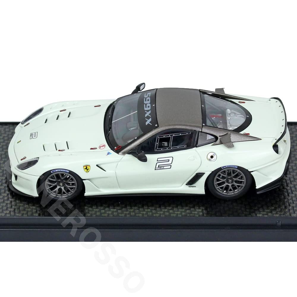 Amazon | BBR 1/43 フェラーリ 599XX EVO Japan 2012 ホワイト/ダーク