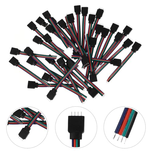 Adaptadores ignífugos Mipcase para tiras LED conectores de pines resistentes en ABS de seguridad 2