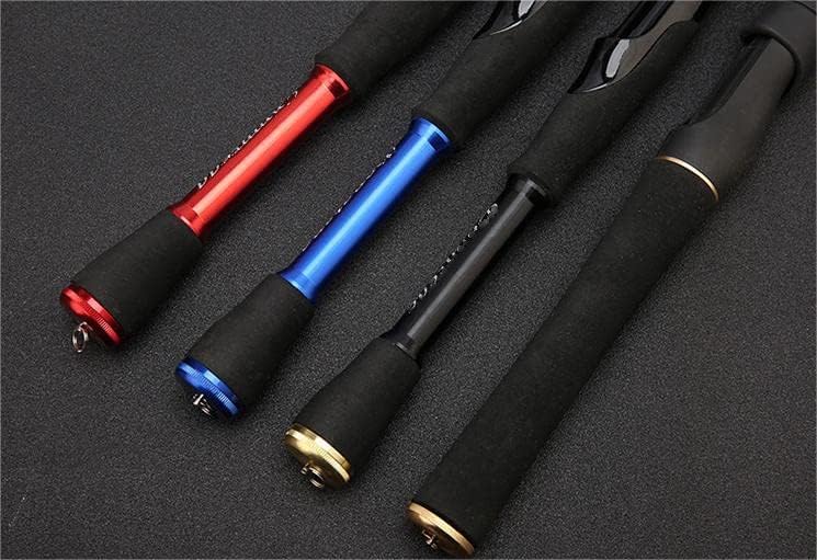 Numzoチタンイカロッドカーボンポジショニングマイクロワイヤーソフトテールボート釣り竿フルダブル3ブリッジ釣り竿 [並行輸入品]