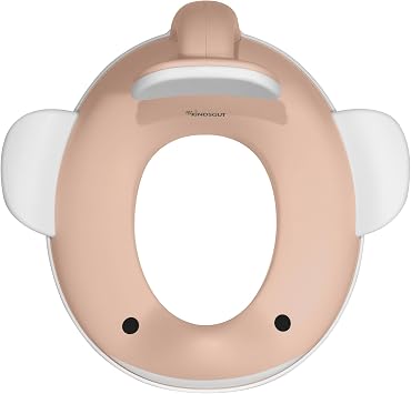 Kindsgut Whale Potty Training Seat for Toddlers, Peach