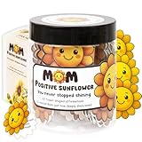 60 Positive Sunflower Cards, Affirmation Cards for Women, Mothers Day Gifts from Daughter or Son, Sunflower Gifts for Mom, Inspirational Messages for Mothers, Wife, Grandma