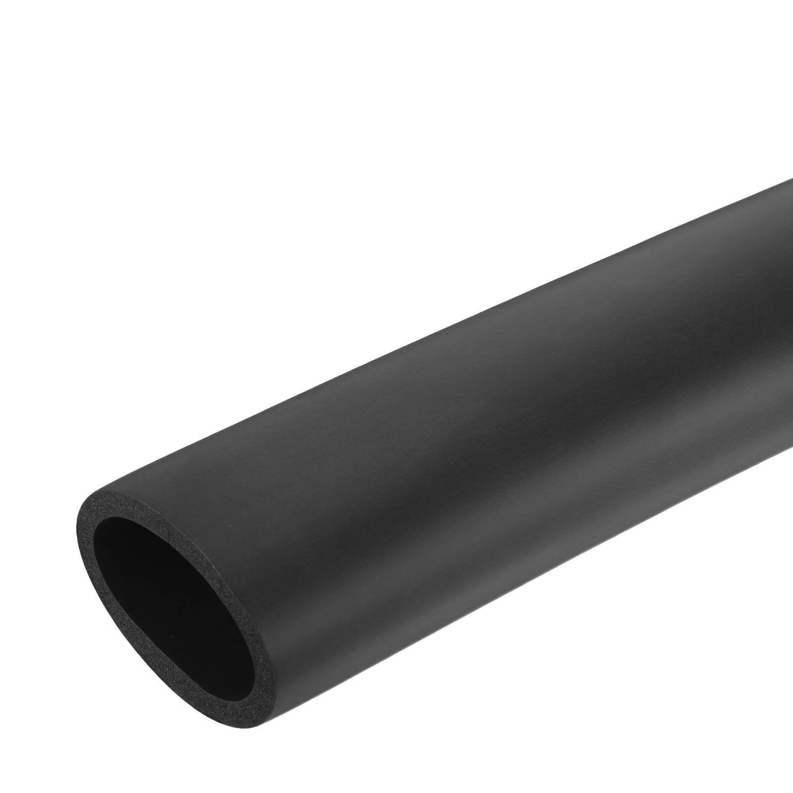 uxcell Foam Tubing for Handle Grip Support,50mm(2") ID 64mm(2 1/2") OD 0.3 Meter/1ft Length Black
