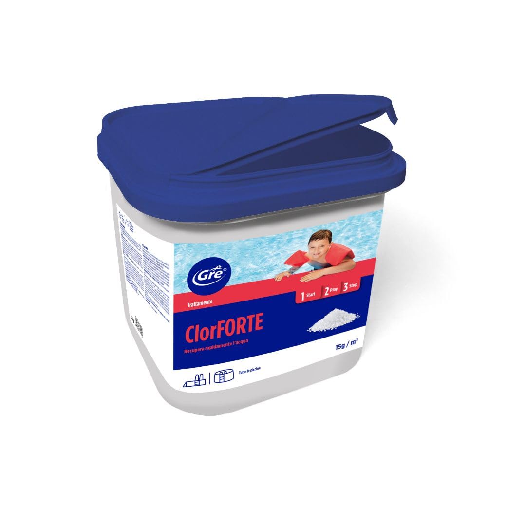Gre ChlorChoc 76096, Schock Chlor, für Stoßbehandlung, Granulat - 3 kg