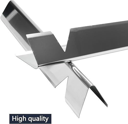 Miniatura 4 de Hongso Barras aromatizantes de acero inoxidable de 17-18" x 2 12" de repuesto para Weber Genesis II 610, Genesis II LX 640, 600 Series (2017 y