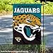 WinCraft Jacksonville Jaguars Large Logo Double Sided Garden Banner Flag