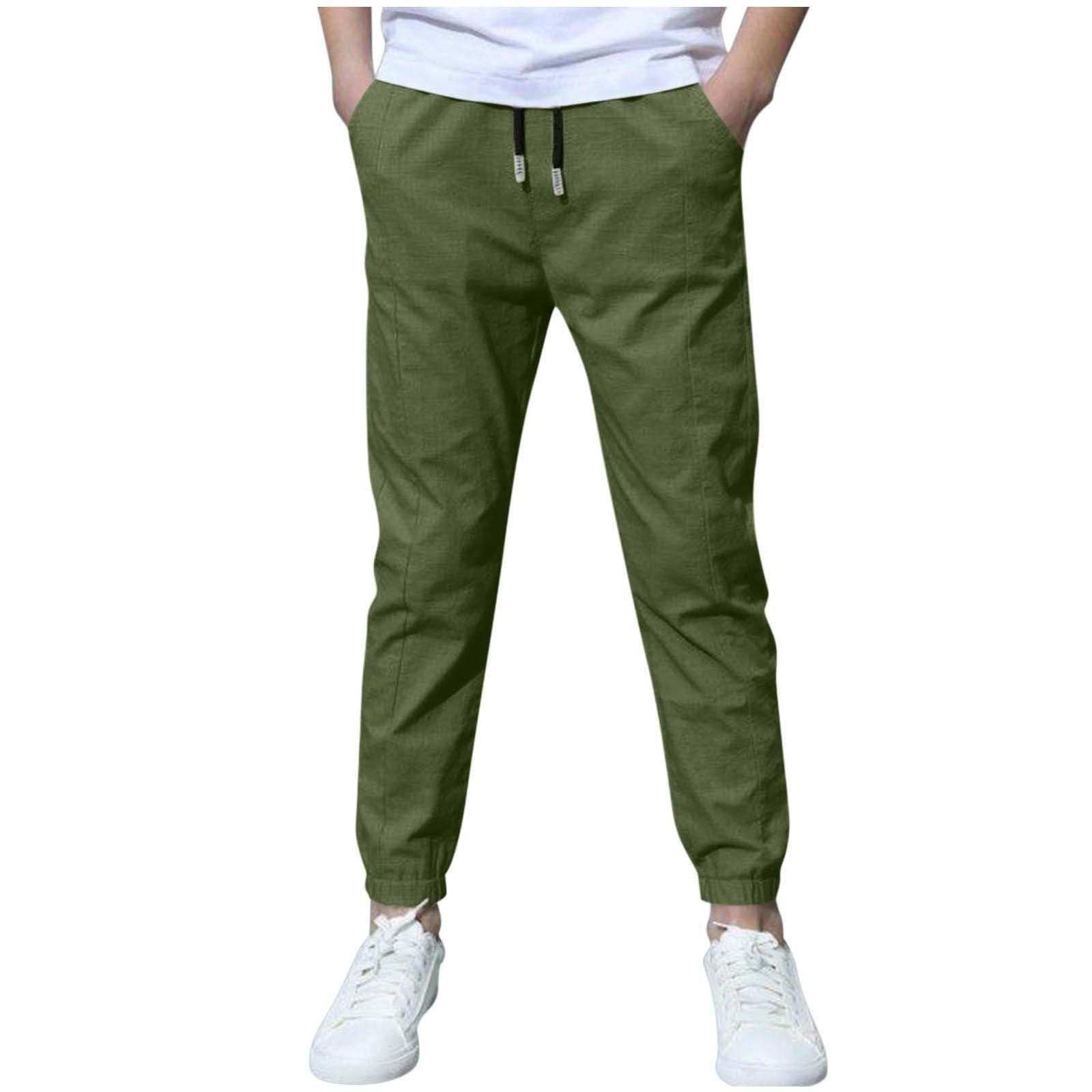 Cargohose für Jungen, Camouflage, Outdoor, Schule, elastische Taille, Jogginghose, leger, bequem, Jogginghose, 2 Stück