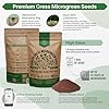 Organo Republic Cress Sprouting & Microgreens Seed - 360,000 Non-GMO Heirloom Seeds, Sprouts in Bulk 1lb Resealable Bag for Planting & Growing Microgreens in Soil, Coconut Coir, Aeroponic & Hydroponic #1