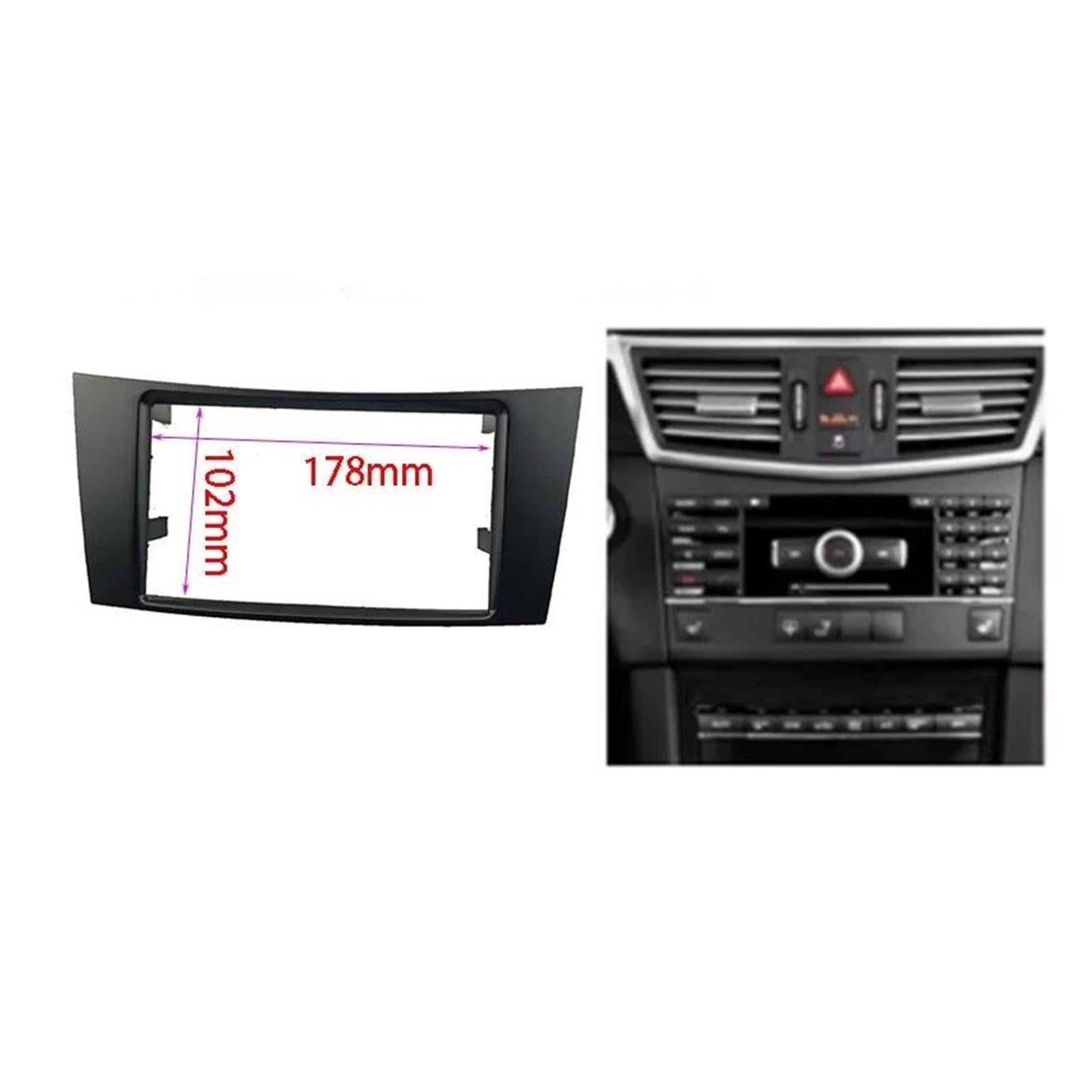 Marco autorradio Para BENZ CLASE E (W211) CLS