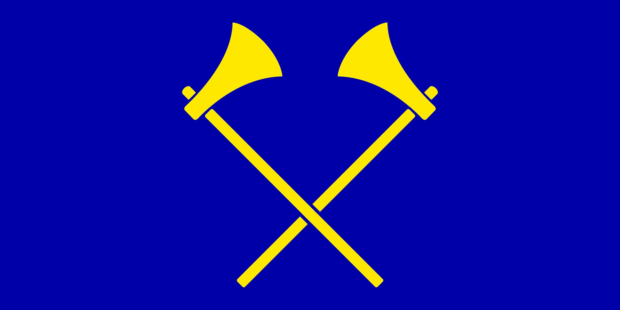 Drapeau XL Saint Helier de Jersey grand format pour mât extérieur