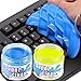 Gel Pulizia Tastiera, NALCY Riutilizzabile Rimuovere Rapidamente Polvere, Sporco e Batteri per Tastiere, Computer, Sfiato dell'automobile, Calcolatrici (2 pezzi)