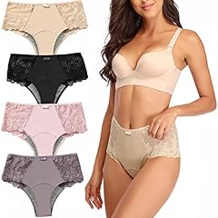 4 High Waist Nude+black+water Rose+lilac