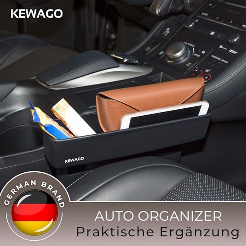 Auto Organizer Kewago für Mittelkonsole 2 Stück Aufbewahrungslösungen