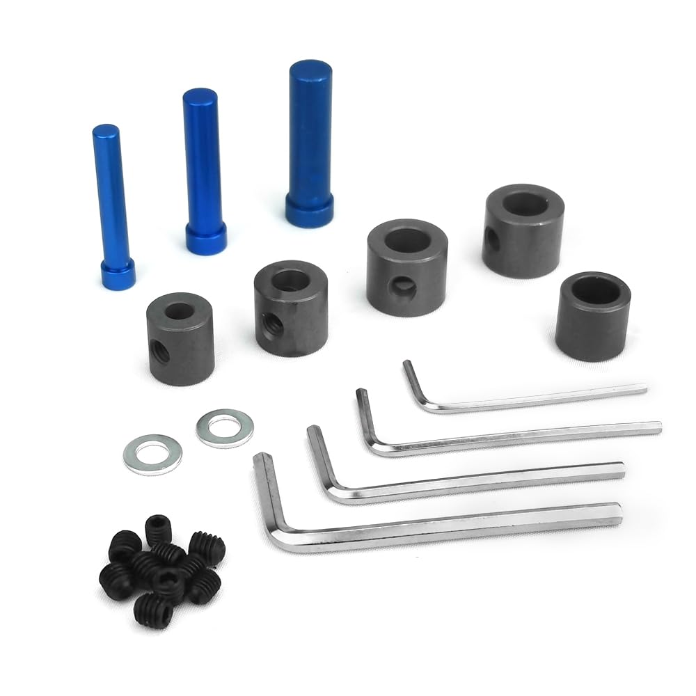 Itonash Dowel Jig, Aluminium Legering Boorgatgeleider Locator met