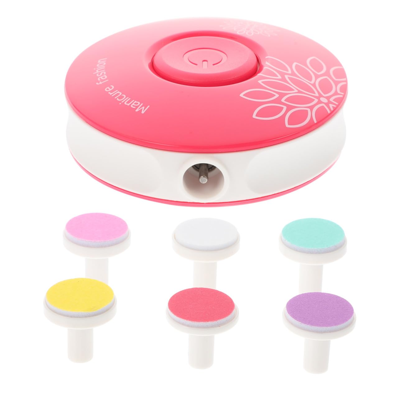 UPKOCH 3piezas Cortauñas Eléctrico Para Bebés Cabezas De Molienda y Baterías Recortador De Uñas Portátil y Silencioso Para Manicura y Pedicura Infantil
