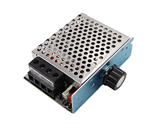 RioRand 10000W 220V Rectifier SCR High Power Electronic Voltage Regulator Motor Controller Thermostat Governor Dimmer