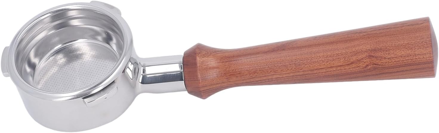 Haofy BARSETTO 58 Mm DNA Coffee Portal Filter, Observational Tool for Stainless Steel Filter, Easy to Use and Maintenance (F Rosewood)
