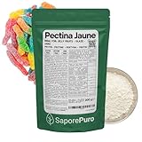 SaporePuro Pectina Jaune 200 g - Gelificante Naturale ad Alto Potere Addensante per Marmel...