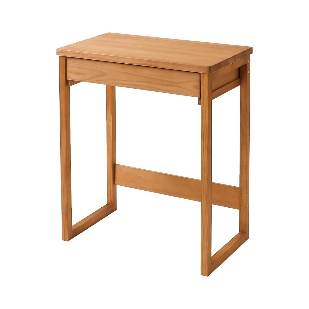 Amazon｜ヤマソロ デスク 日本製 木製 天然木 机 おしゃれ 北欧