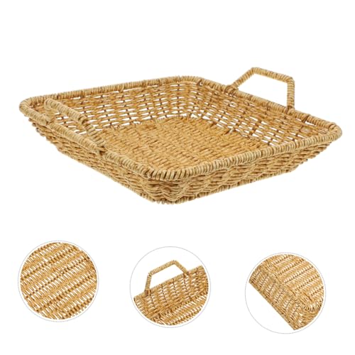 Cesta de almacenamiento tejida lavable para evitar humedad en el pan 6