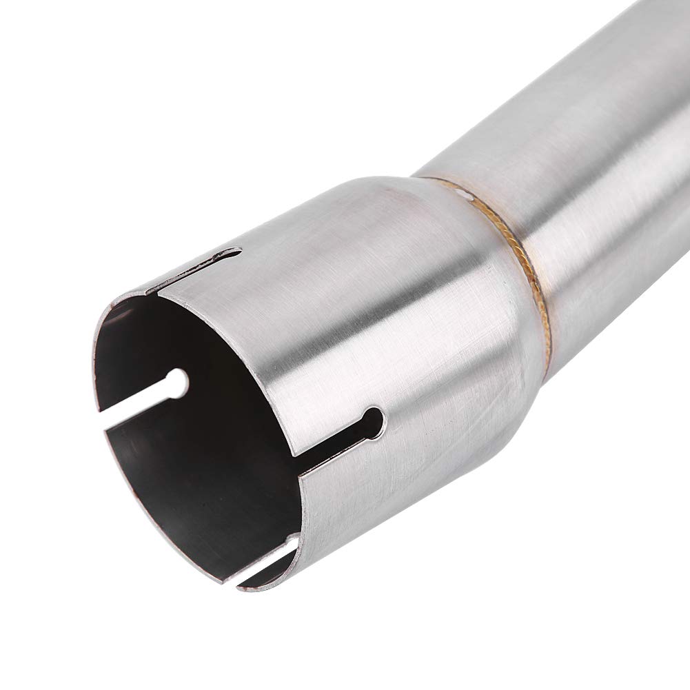 Moto Moto Tuyau D'échappement Slip On Racing Échappement Milieu Lien Tuyau Mi Tube Adaptateur Connecteur Remplacement pour FZ1 FZ1-N 2006-2015