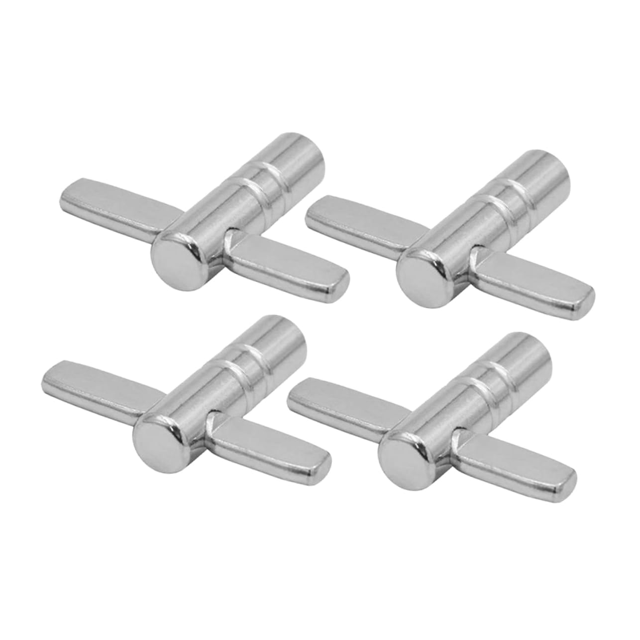 HANABASS 4Pcs Shaped Drum Key Professional Drum Tuning Tools for Drummers Essential Instrument Parts for Precision Drumming and Tuning