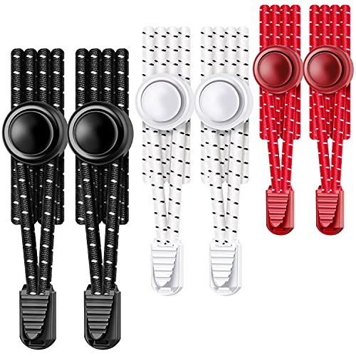 Image of UpUGo Elastic Shoe Laces, No Tie Shoe Laces Tieless for Kids, Adults, Elderly, One Size Fit All